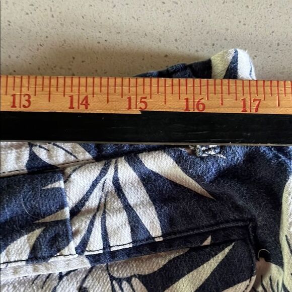 Grayers Blue and White Patterned Shorts - Picture 6 of 10